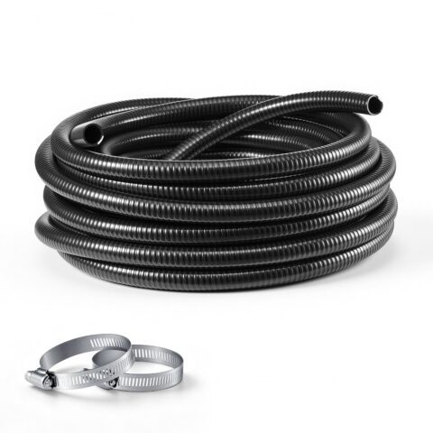 Suction Hose 25 mm x 25 m Heavy Duty PVC Suction Pump Hose Assembly