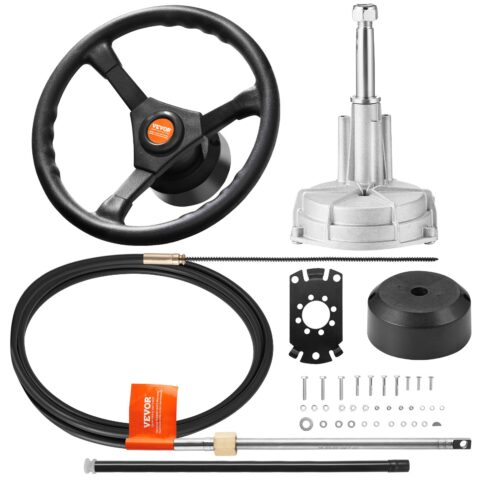 Outboard Steering System Kit, 1,91 cm, 4,27 m
