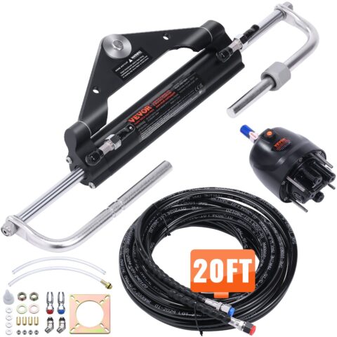 Hydraulic Outboard Steering Kit, 112 kW, 6,1 m