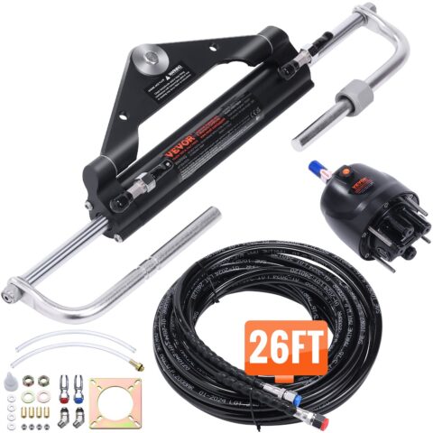 Hydraulic Outboard Steering Kit, 7,92 m, 7,94 mm