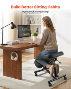 Ergonoomiline põlvitustool ratastega, 120 kg — pilt 2