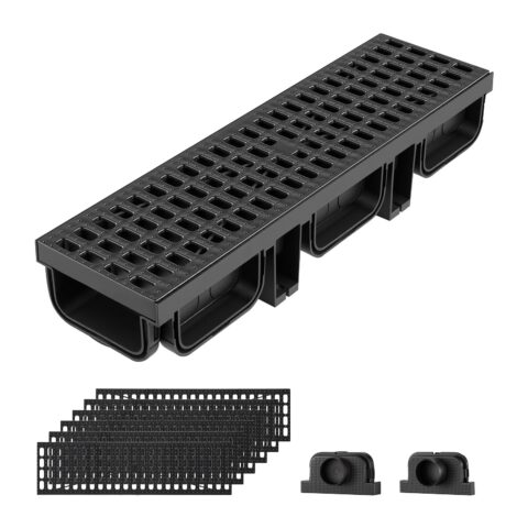 Trench Drain, 1500 kg, 510 x 140 x 90 mm, 6 tk