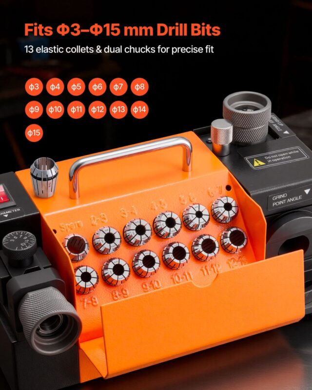 Puuriterade teritaja MR-13A, 15 mm