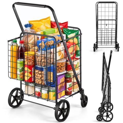Kokkupandav ostukäru, 50 kg, 85,0 L