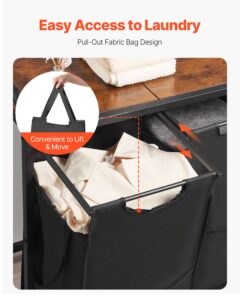 VEVOR 3-osaline pesusorteerija, 30 kg, 300×300×512 mm — pilt 4