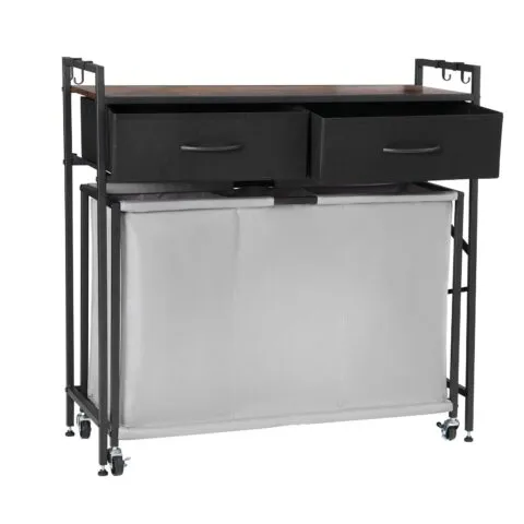 VEVOR 3-osaline pesusorteerija, 30 kg, 770×300×482 mm