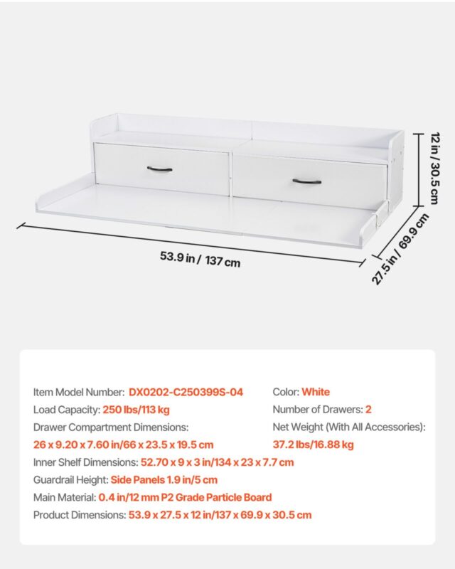 Pesumasina-kuivati ​​tööpind riiuliga, 113 kg, 137 x 69,9 cm