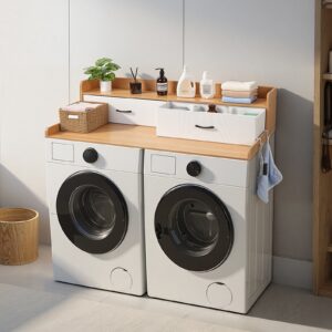 Pesumasina-kuivati ​​tööpind riiuliga, 113 kg, 137 x 69,9 cm — pilt 8
