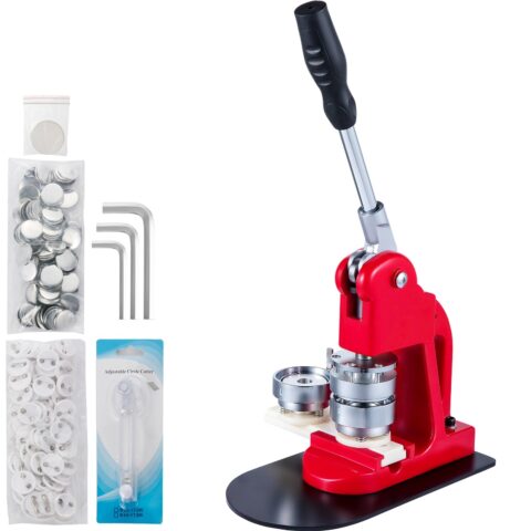44mm Button Maker 1.73 Button and Badge Maker Machine Button Maker Press Punch Press