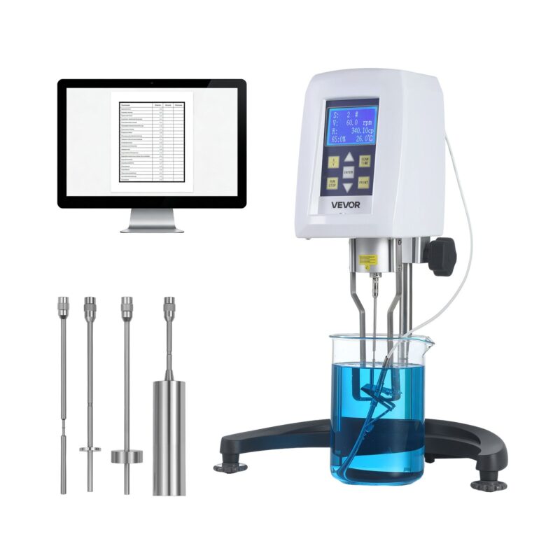 Digital Rotary Viscometer, 7,10 kg, 10 W