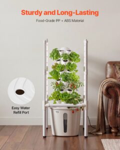 VEVOR Hüdropoonikatorn, 6 tasandit, 20 L, 44×44×95 cm — pilt 5