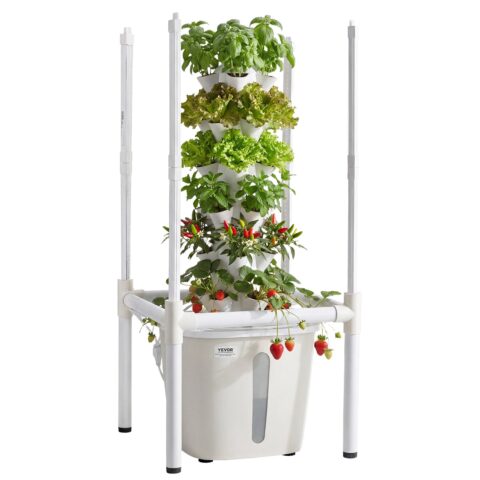 Hydroponic Tower, 20 L, 6 tasandit