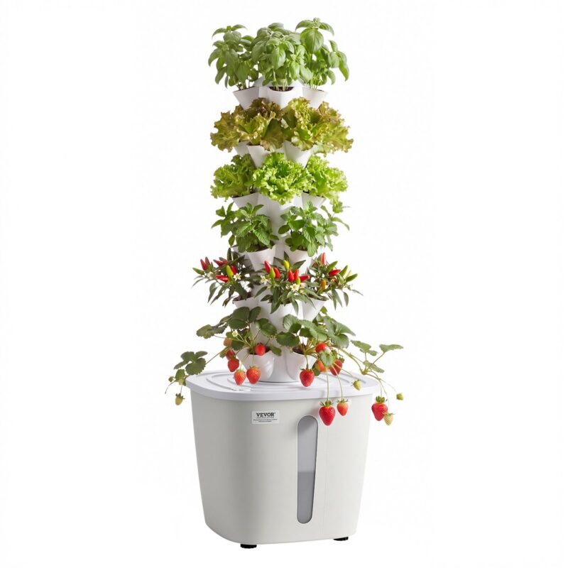 Hydroponic Tower, 20 L, 6 tasandit