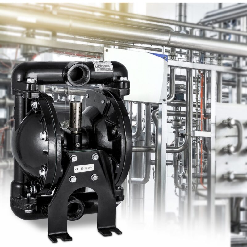 Õhuga töötav topeltmembraanpump, 25,4 mm, 90 L