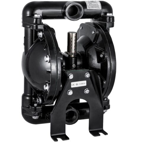 Õhuga töötav topeltmembraanpump, 25,4 mm, 90 L