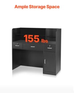 Vastuvõtulaud, 70 kg, 120 x 48,0 x 100,0 cm — pilt 2