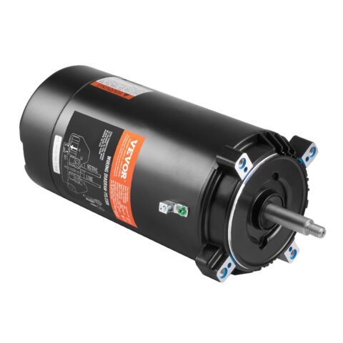 1.5 HP Pool Pump Motor, 4,83 cm, 370 x 165 x 165 mm