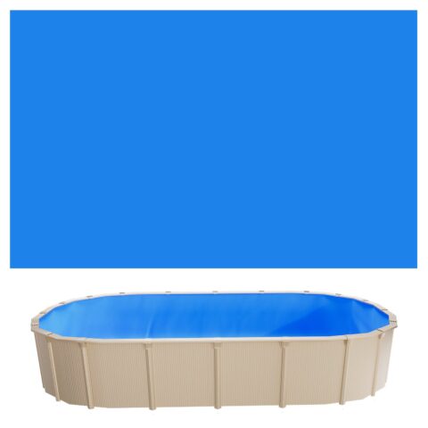 Oval Pool Liner, 375 x 610 cm, 0,4 mm