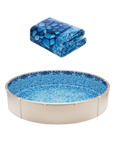 5.49 m Round Above Ground Pool Liner, 5,49 m, 137 cm