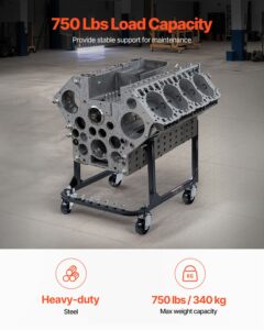 VEVOR Mootoritugi, 340 kg, 600×500×455 mm — pilt 2