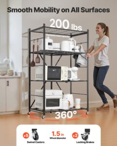 4-astmeline kokkupandav hoiuriiul, 340 kg, 36 L, 4 tasandit, 36 W — pilt 3