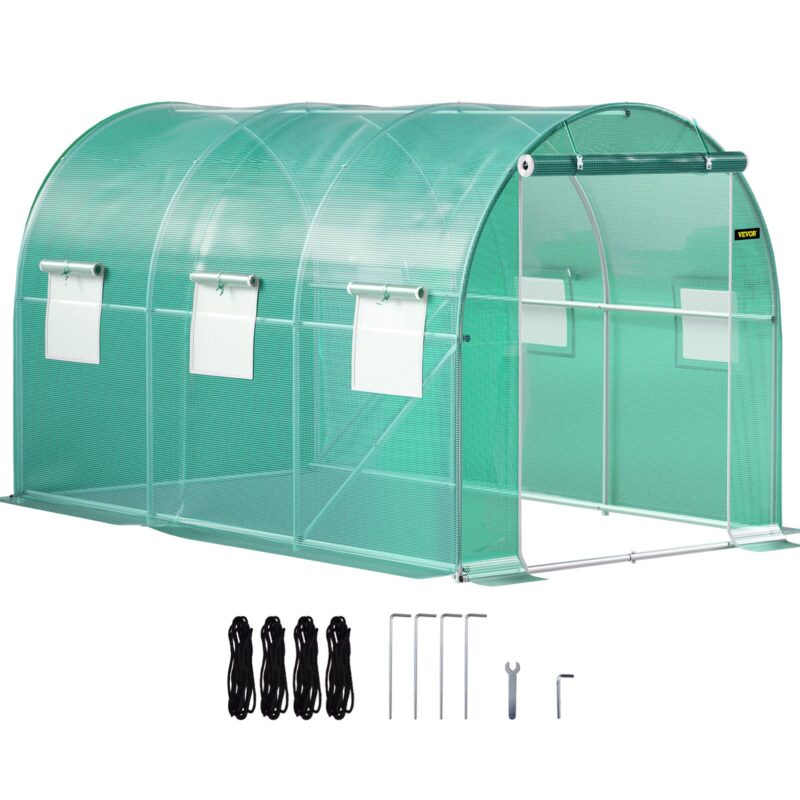 Walk-in Tunnel Greenhouse, 3,6 x 2 x 2 m, 2,03 cm