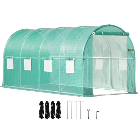 Walk-in Tunnel Greenhouse, 4,5 x 2 x 2 m, 2,03 cm