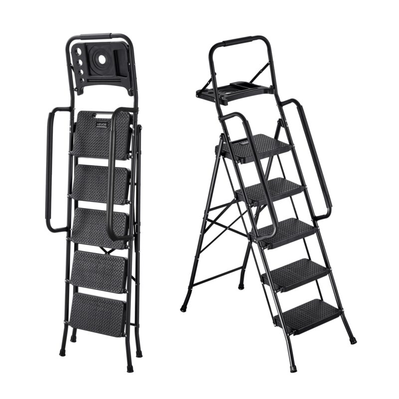 5 Step Ladder, 272 kg, 53,1 x 106 x 174 cm