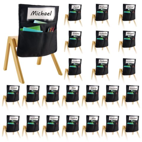 Chair Pockets for Classroom, 35,6 x 38,1 cm, 24 tk