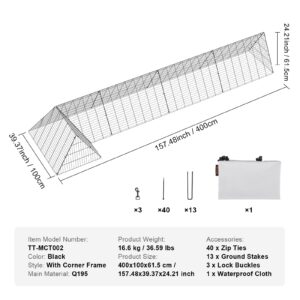 Kanatunnelid, 400 x 100 x 61,5 cm — pilt 7