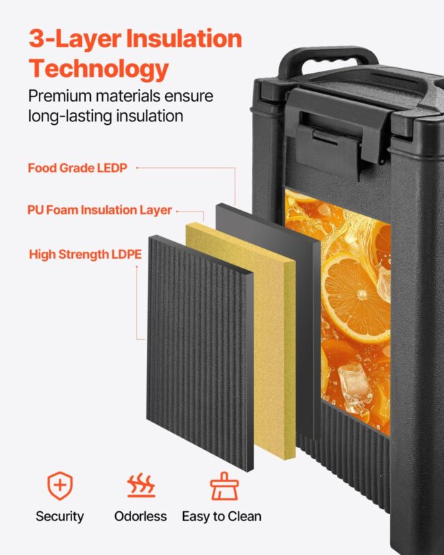 Isoleeritud joogijaotur, 19 L, 2 tk