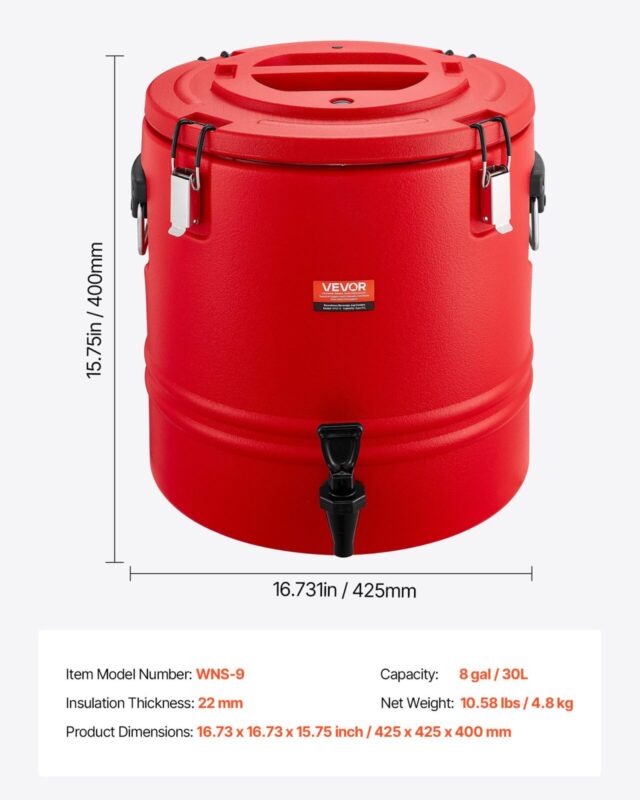 Isoleeritud joogijaotur, 30,3 L
