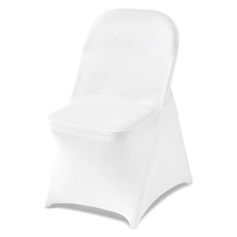 150 Pcs White Chair Covers, 150 tk, 45,0 x 46,0 x 77,0 cm
