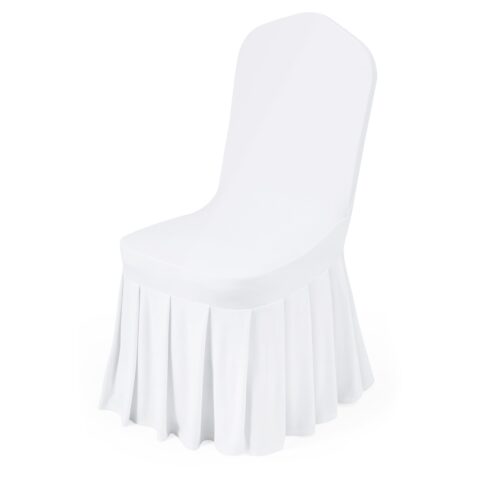 30 Pcs White Chair Covers, 30 tk, 51,0 x 45,0 x 95,0 cm
