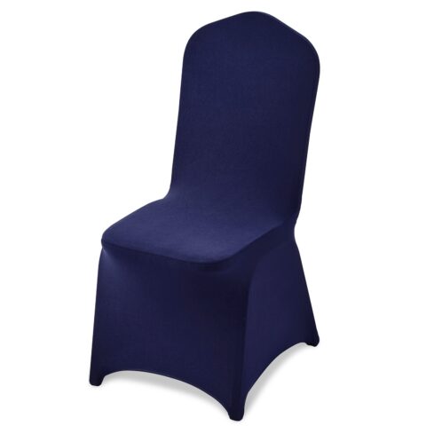 50 Pcs Navy Blue Chair Covers, 50 tk, 51,0 x 45,0 x 95,0 cm