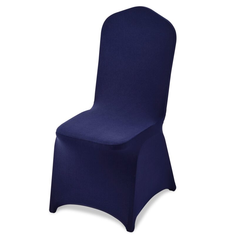 50 Pcs Navy Blue Chair Covers, 50 tk, 51,0 x 45,0 x 95,0 cm