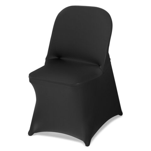 150 Pcs Black Chair Covers, 150 tk, 45,0 x 46,0 x 77,0 cm