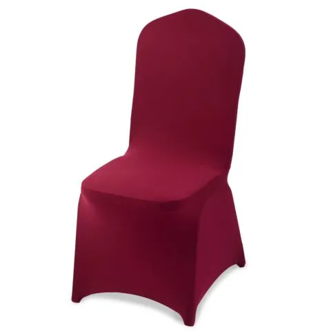 50 tk Burgundia värvi toolikatted, 51,0 x 45,0 x 95,0 cm