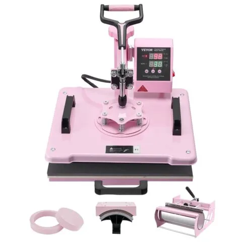 VEVORi kuumpressimismasin 300 x 380 mm 5-ühes soojusülekandemasin, 850 g