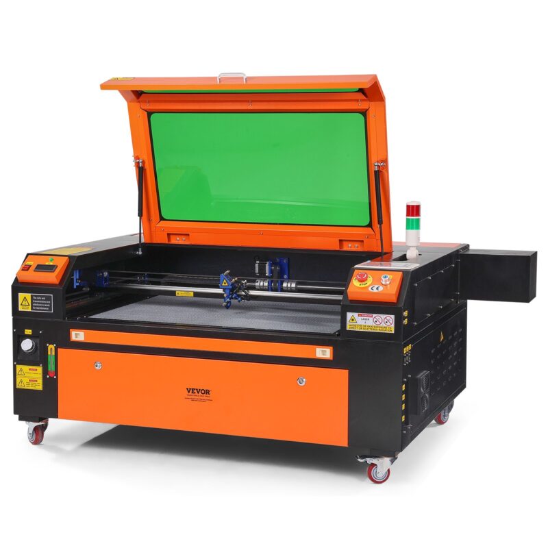 100W CO2 Laser Engraver, 100 W, 61 x 89 cm, 500 mm