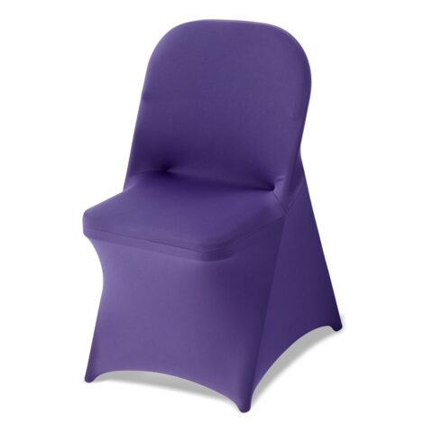 50 Pcs Purple Chair Covers, 50 tk, 45,0 x 46,0 x 77,0 cm