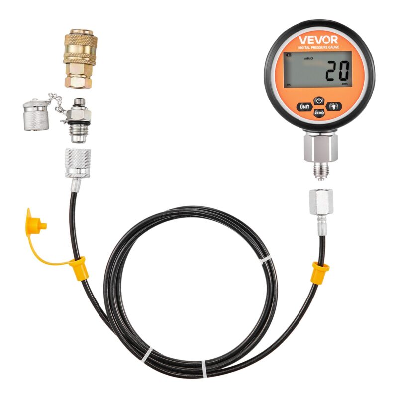 Digital Hydraulic Pressure Test Coupling Kit, 1,6 m, 0,62 kg