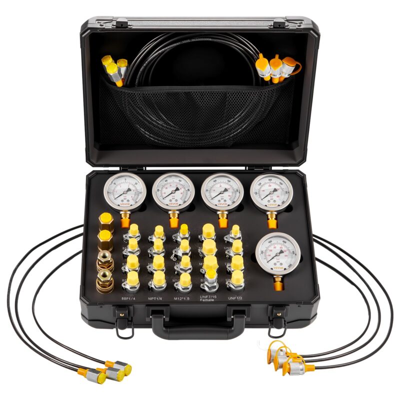 Hydraulic Pressure Test Kit, 1,6 m, 4,8 kg