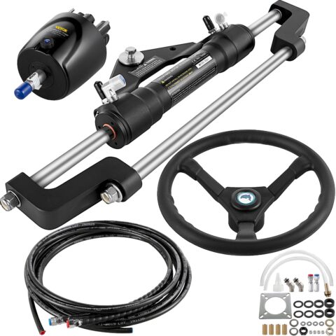 Hydraulic Outboard Steering Kit 300HP, 6,71 m, 34,3 cm