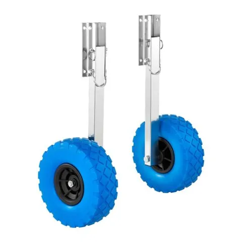 Paadi vettelaskmise rattad, 136,1 kg, 260 mm, 4 m