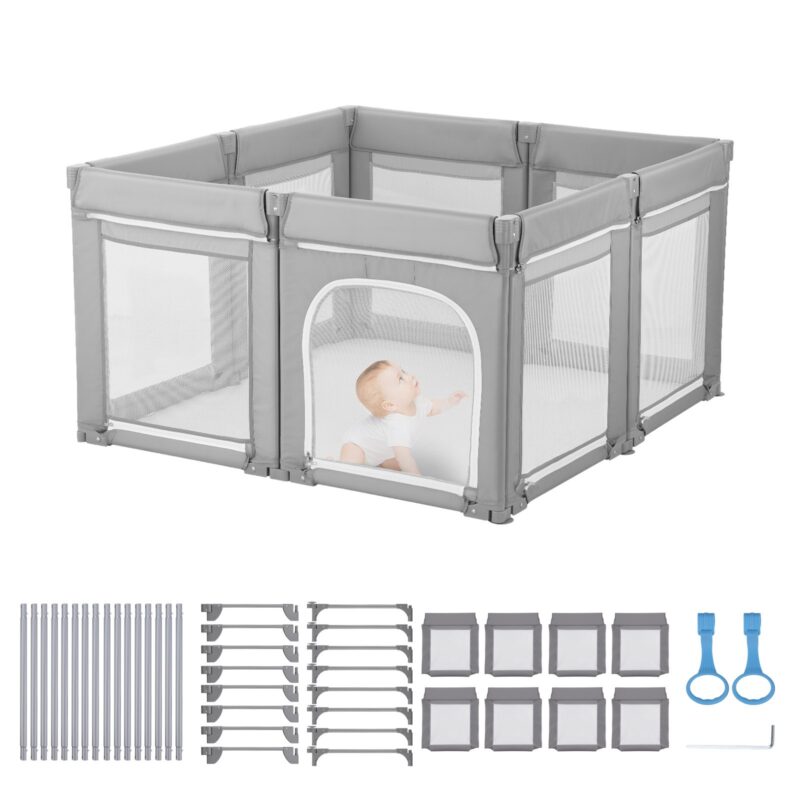 Baby Playpen, 1200 x 1200 mm, 120 x 120 cm