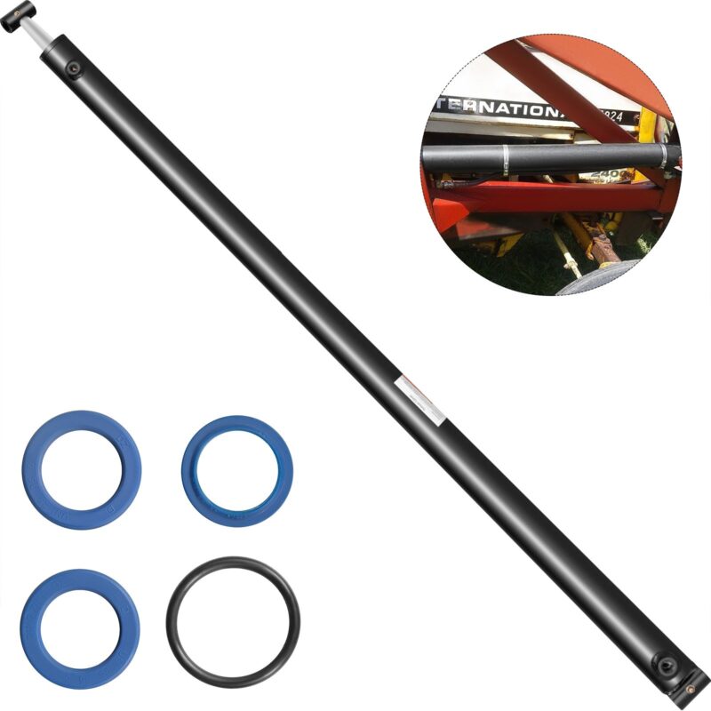 Hydraulic Cylinder 2" Bore 36" Stroke Hydraulic Ram Cylinder 207 bar Hydraulic, 1860 kg