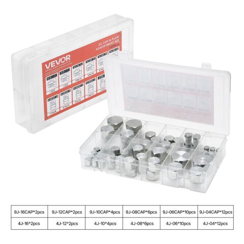 72 PCS JIC Hydraulic Fittings, 72 tk
