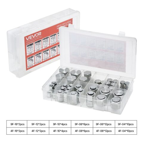 72 PCS ORFS Hydraulic Fittings, 72 tk