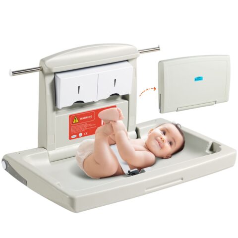 Wall-Mounted Baby Changing Station, 20 kg, 40,6 cm, 10 kg